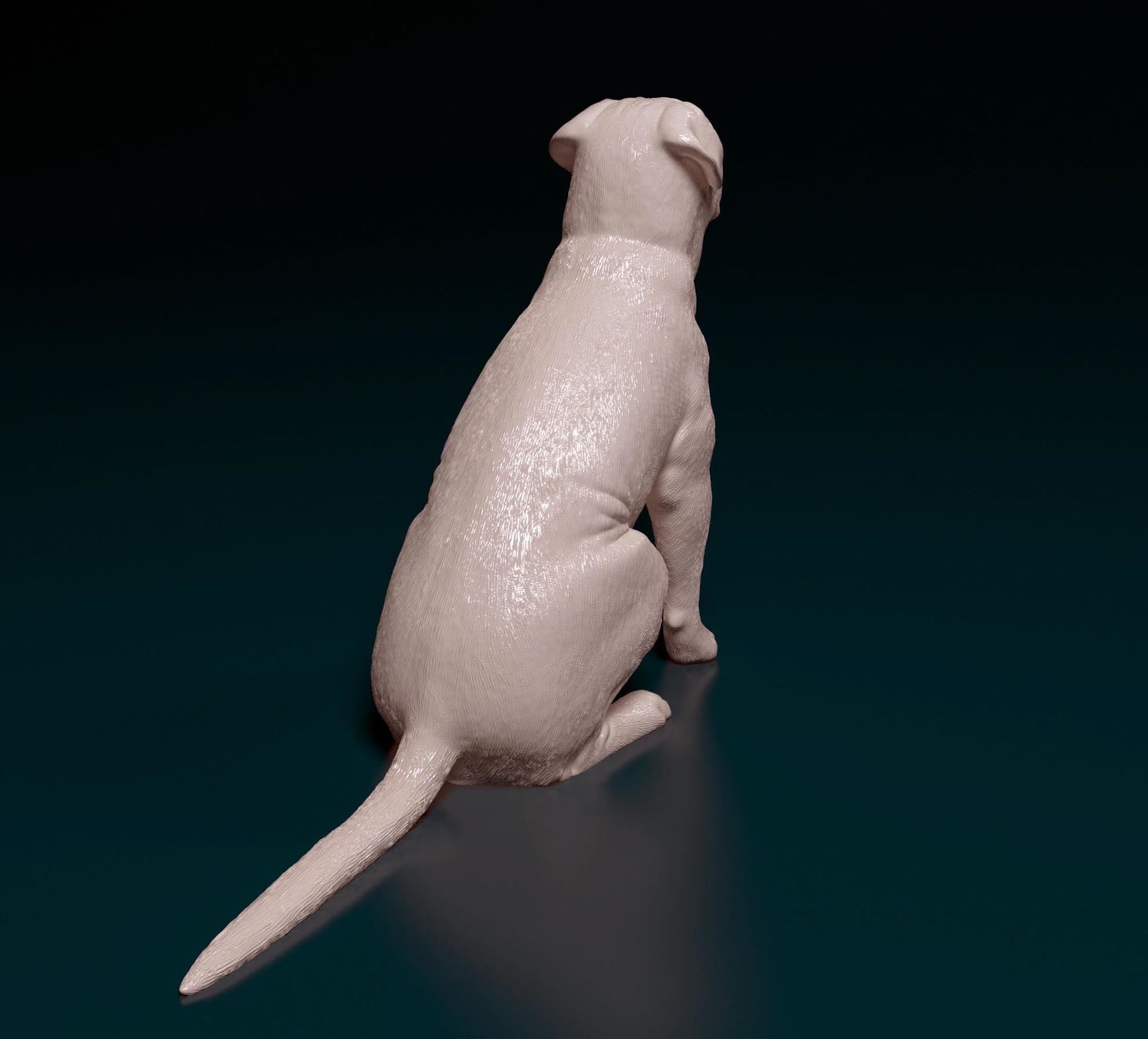 Dogue do Bordeaux 3D print model_9