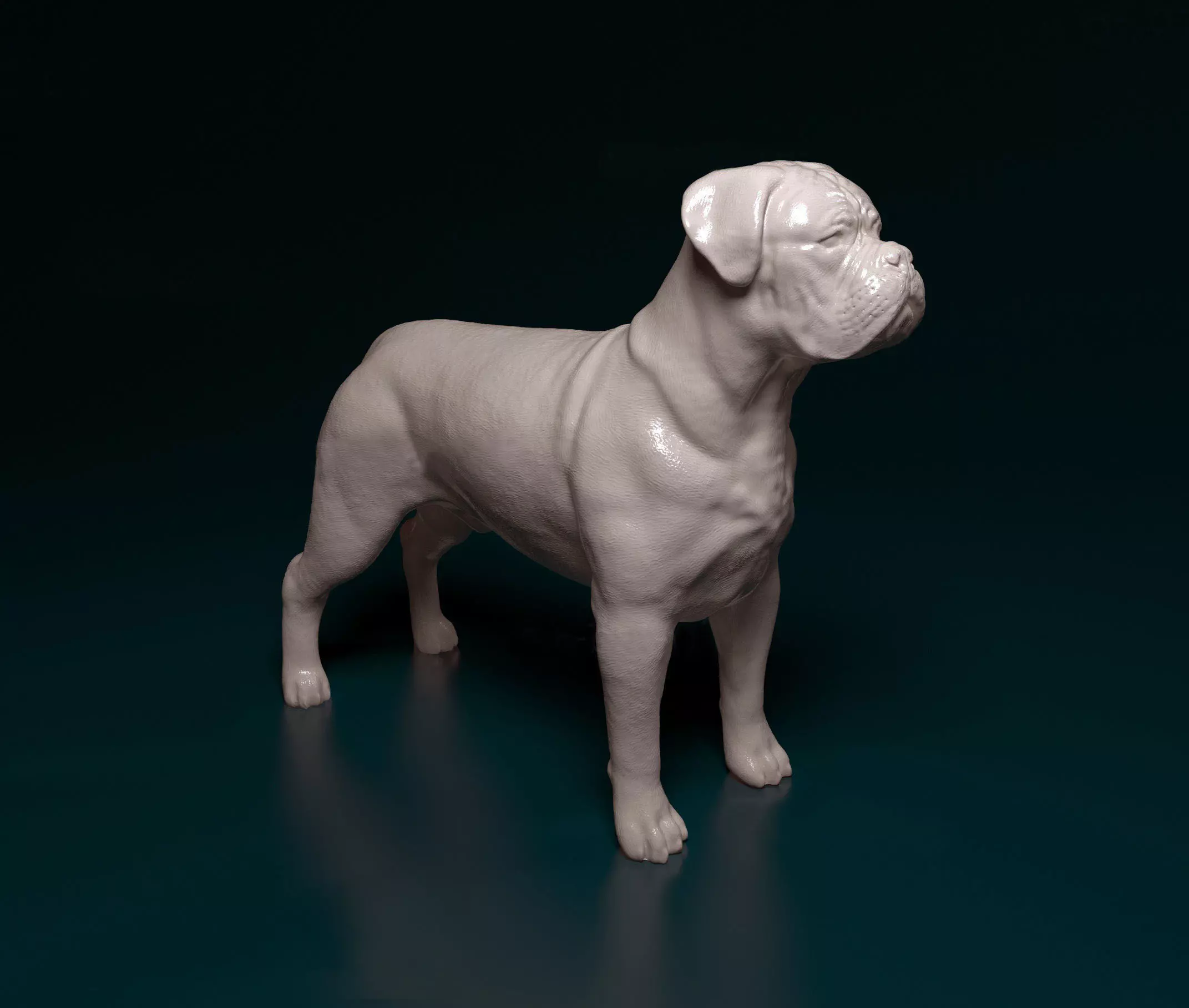 Dogue do Bordeaux 3D print model_0