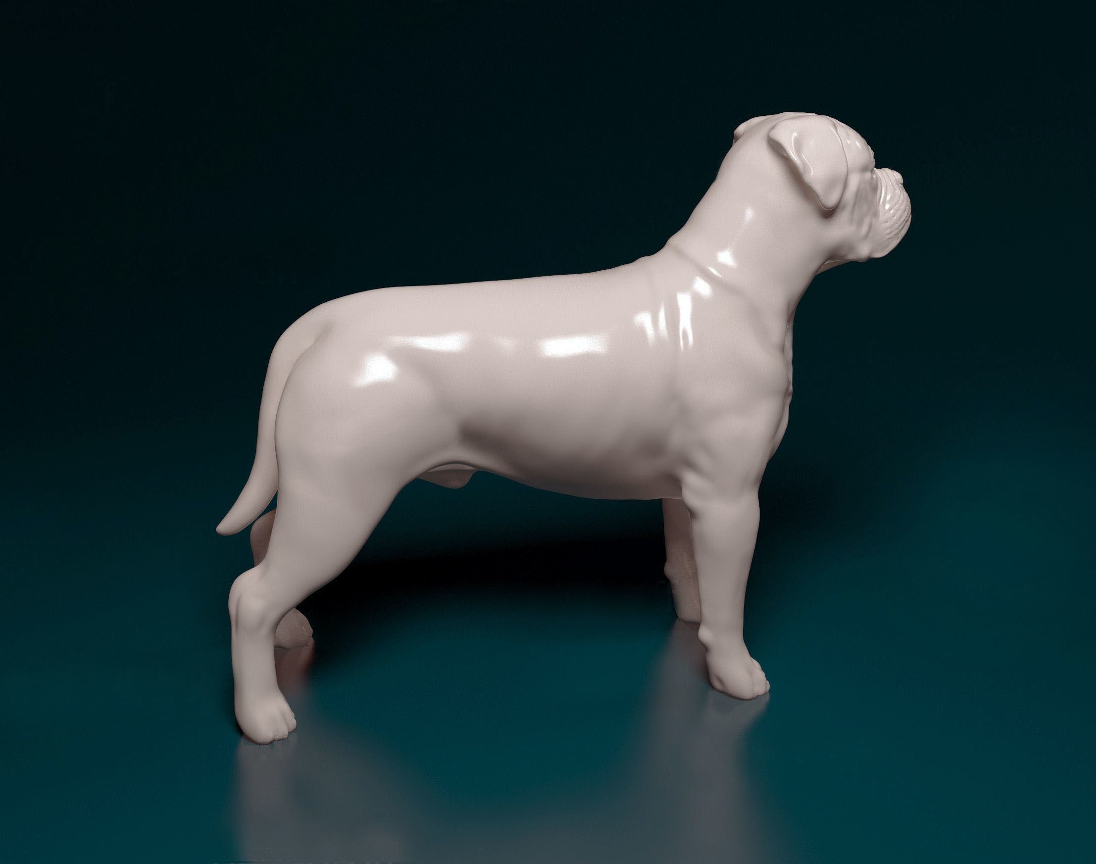 Dogue do Bordeaux 3D print model_3