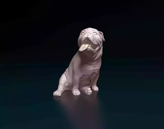 English Bulldog 3D print model