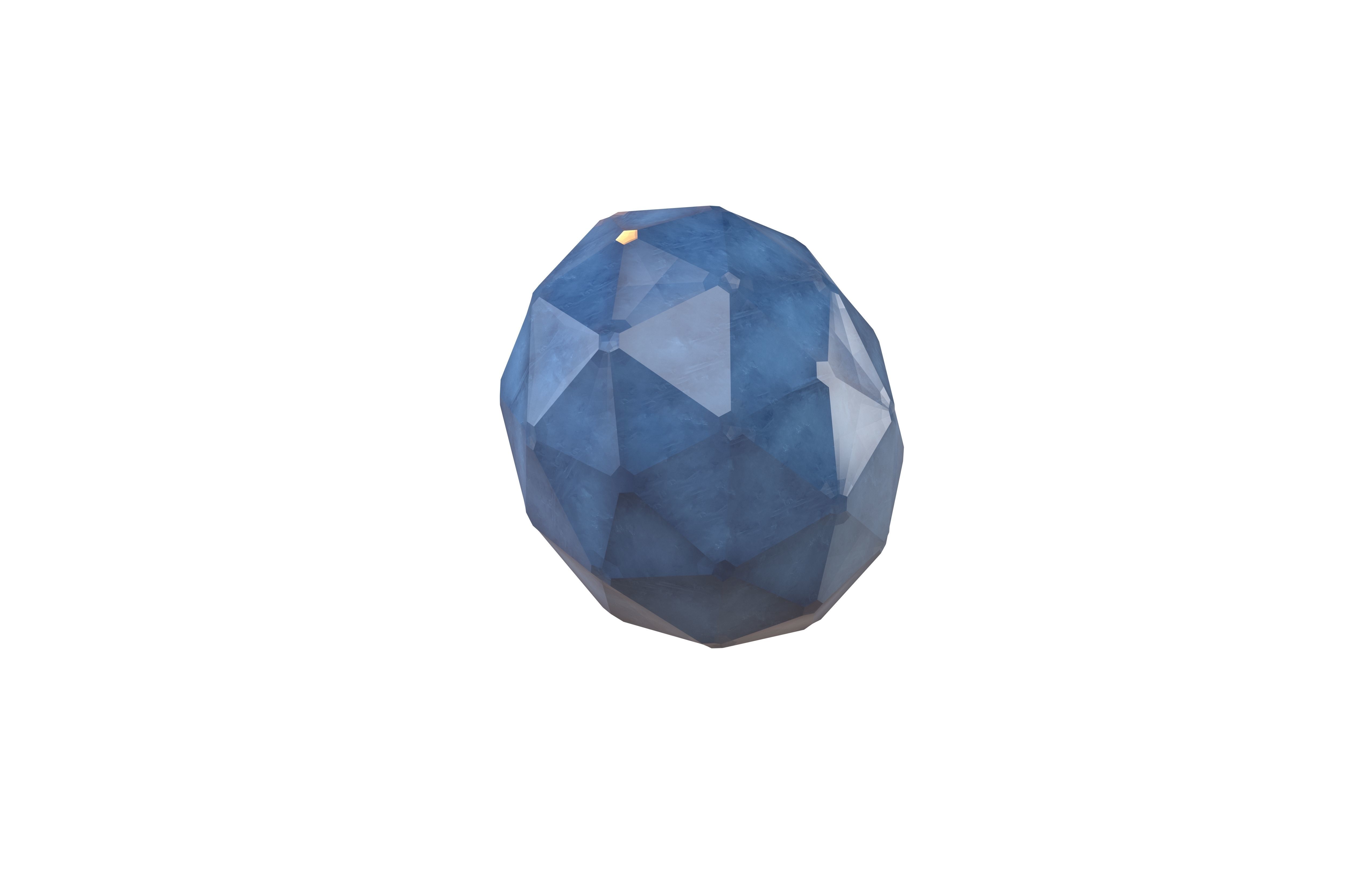 Gem v12 001 Low-poly 3D model_3