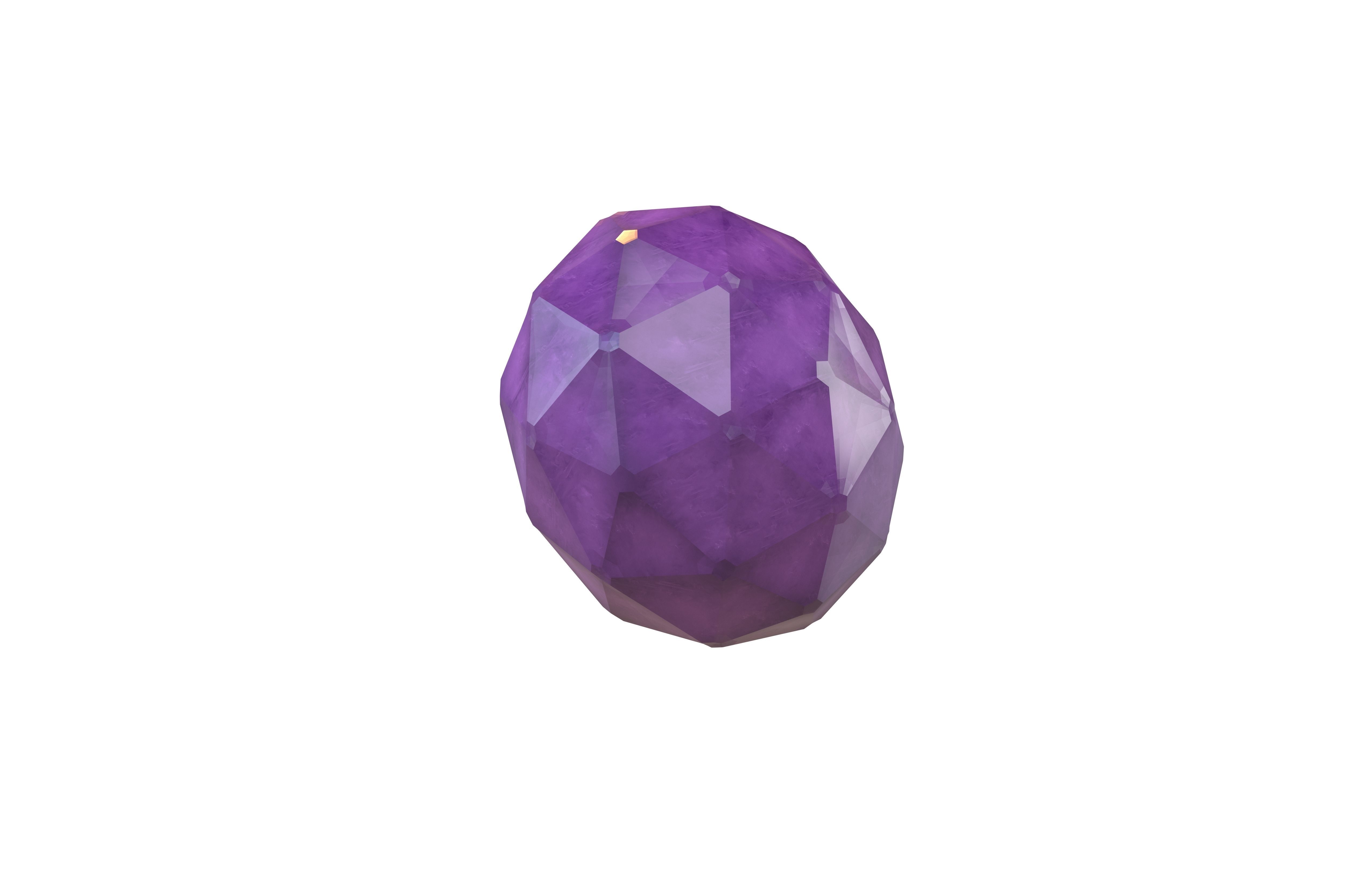 Gem v12 002 Low-poly 3D model_4