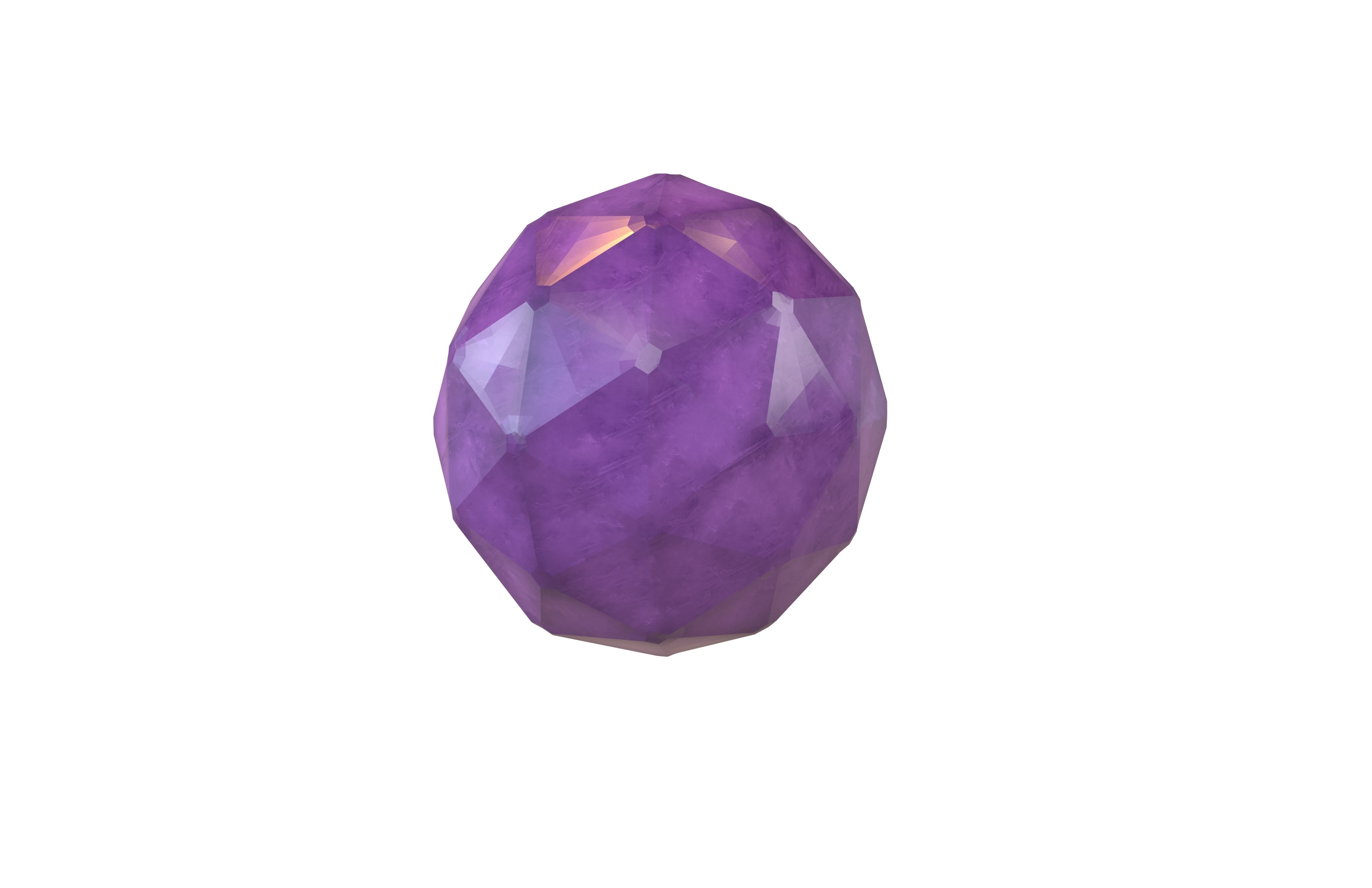 Gem v12 002 Low-poly 3D model_3
