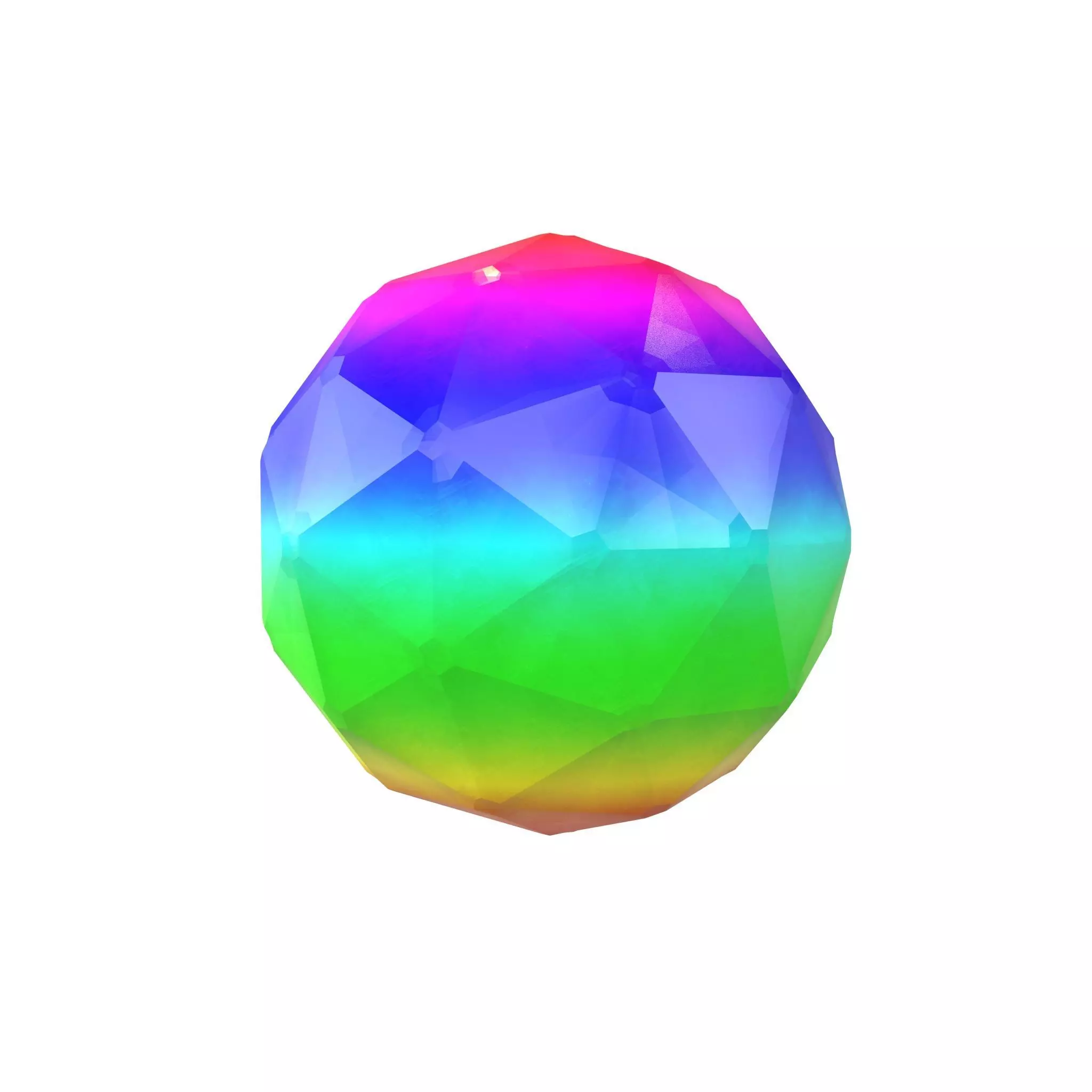 Gem v12 008 Low-poly 3D model_0