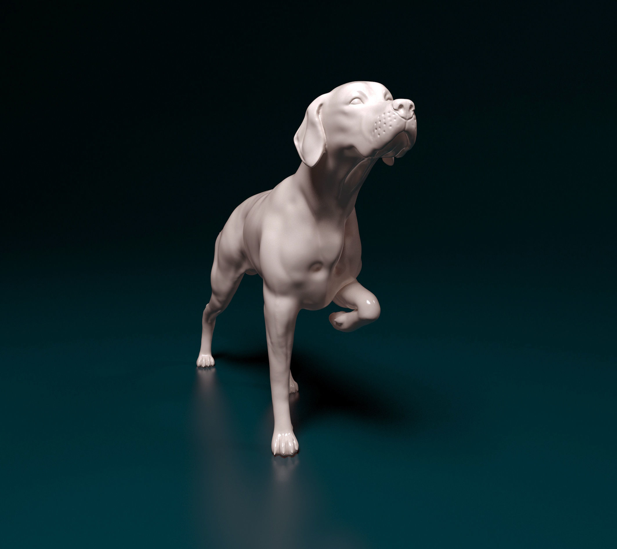 English Pointer 3D print model_7