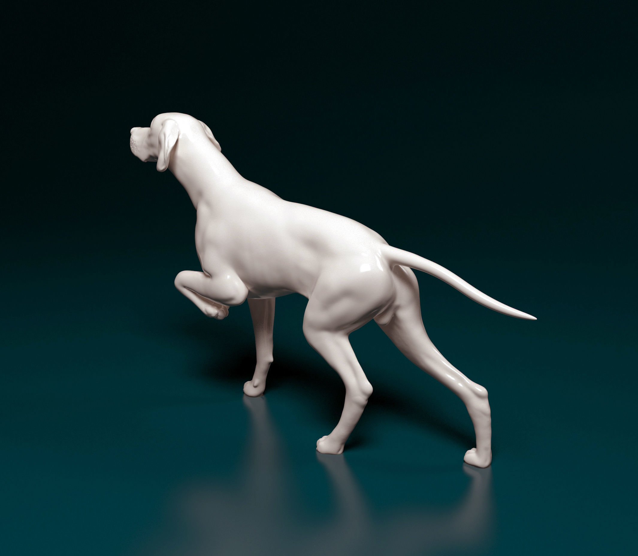 English Pointer 3D print model_4