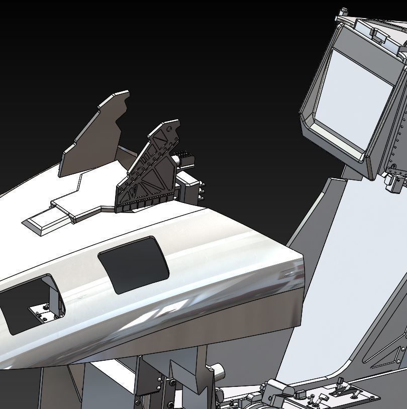 BOEING T45 Complete cockpit Stl files only 3D print model 3D print model_15