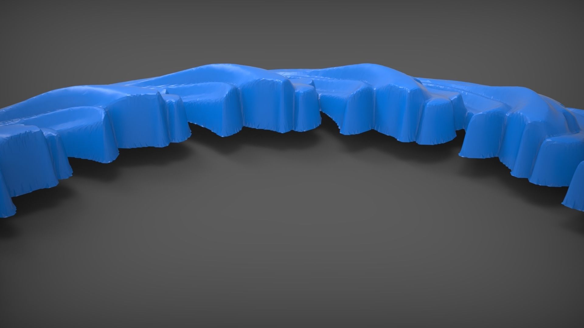 Floral Wood Round Carving for Furniture - 20 3D model_4