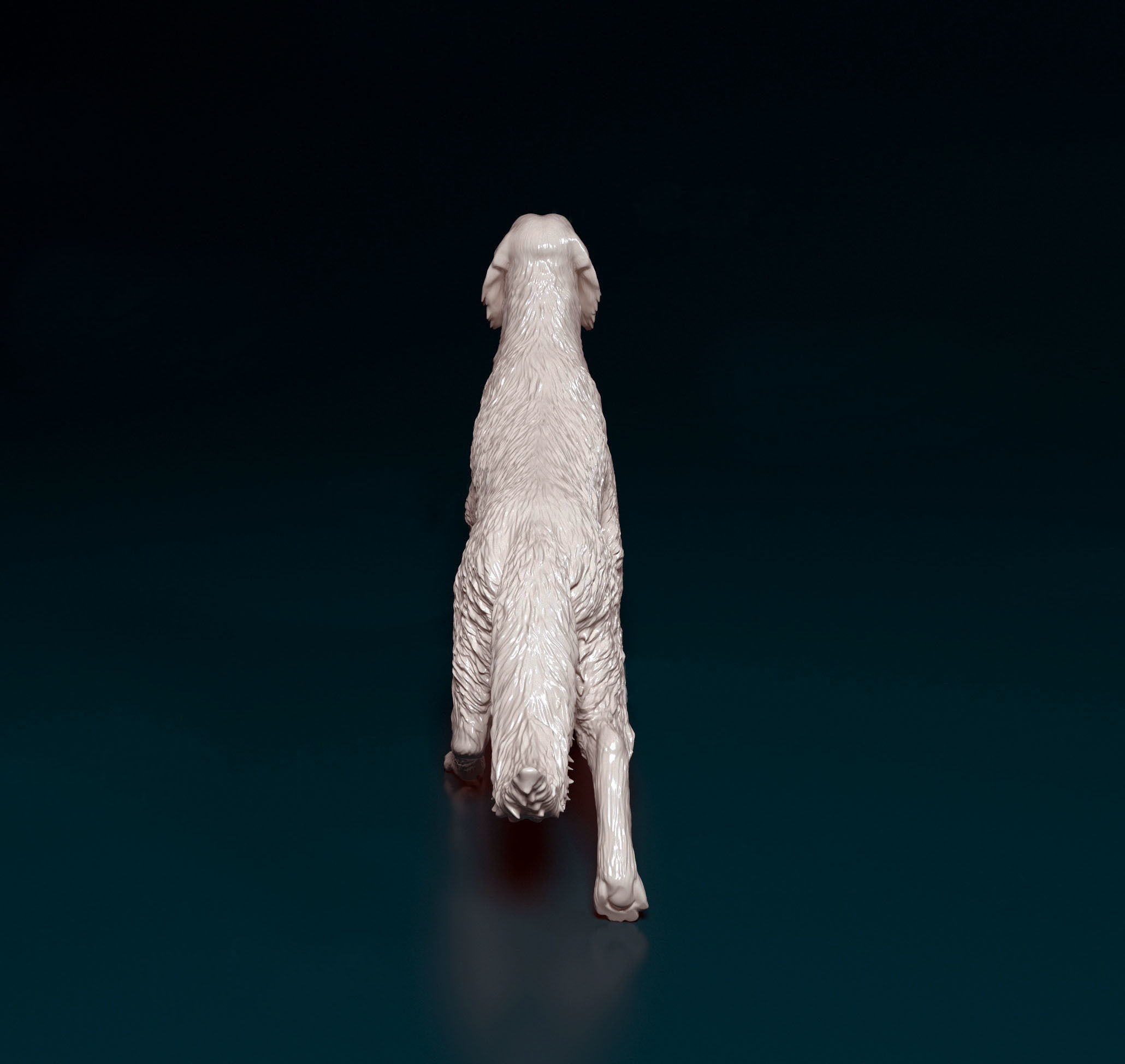 Hunting English Setter 3D print model_3
