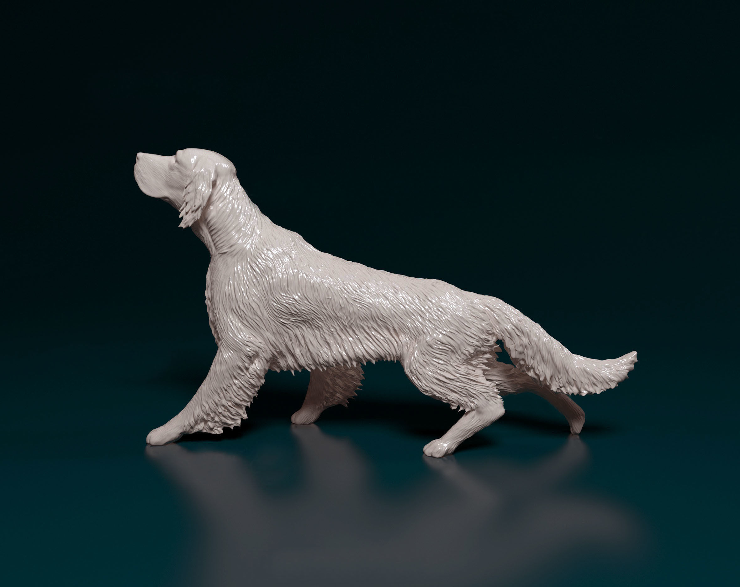 Hunting English Setter 3D print model_5