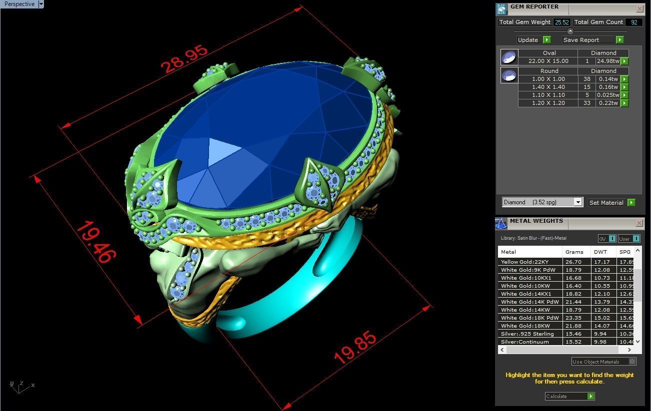 Mythical ring - Zeus rings - Ring of Greek Mythology - N 427 3D print model_9