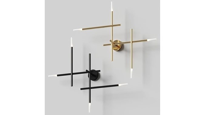 KITAMI Wall lamp By VeniceM 3D model