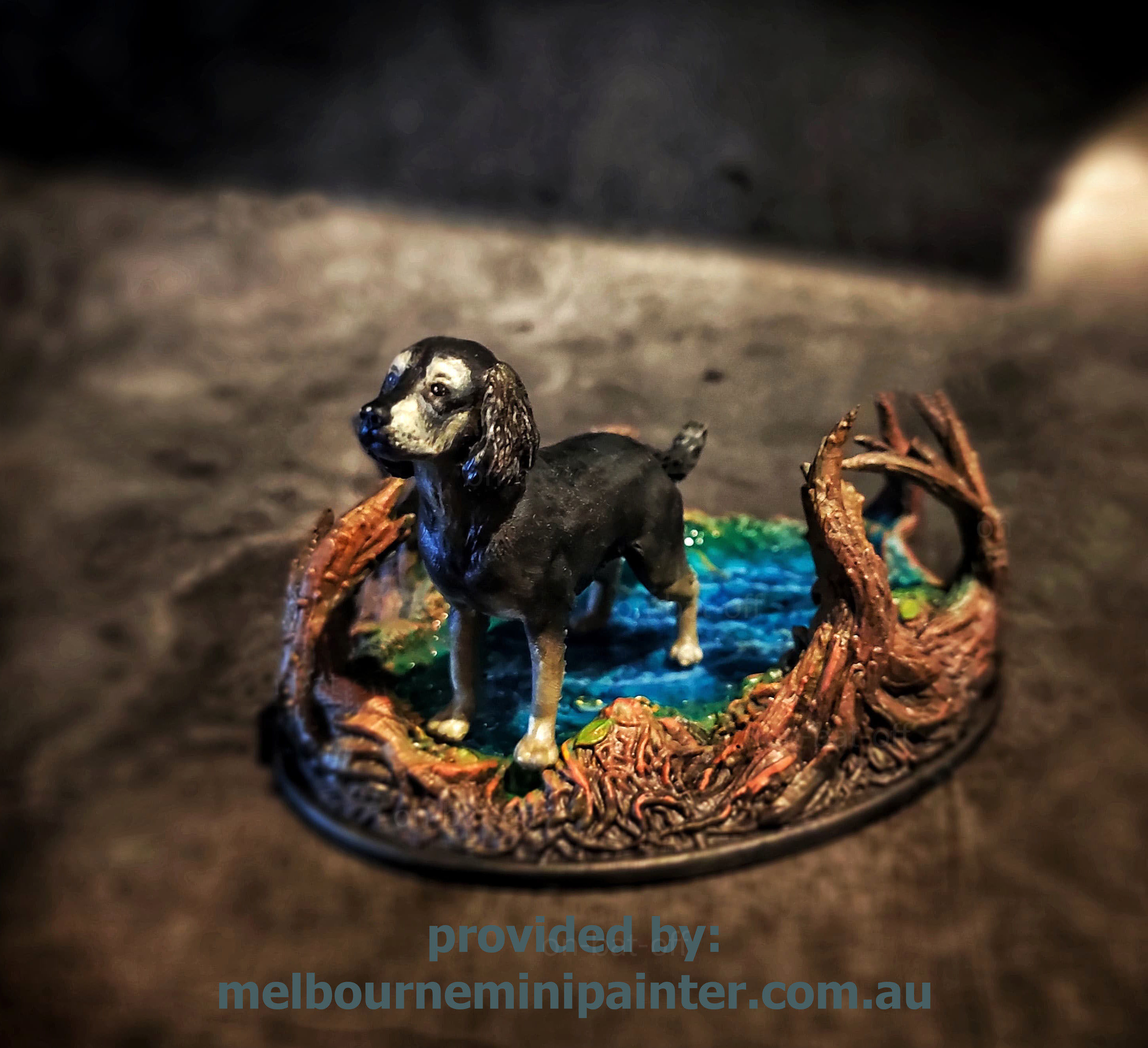 English Springer spaniel 3D print model_15