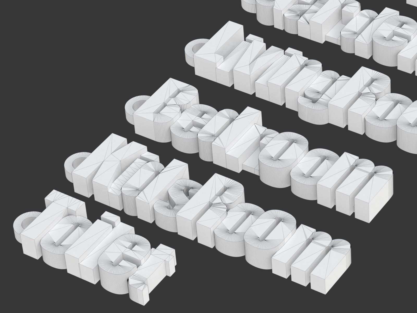 Printable House Locks Keychains 3D print model_15
