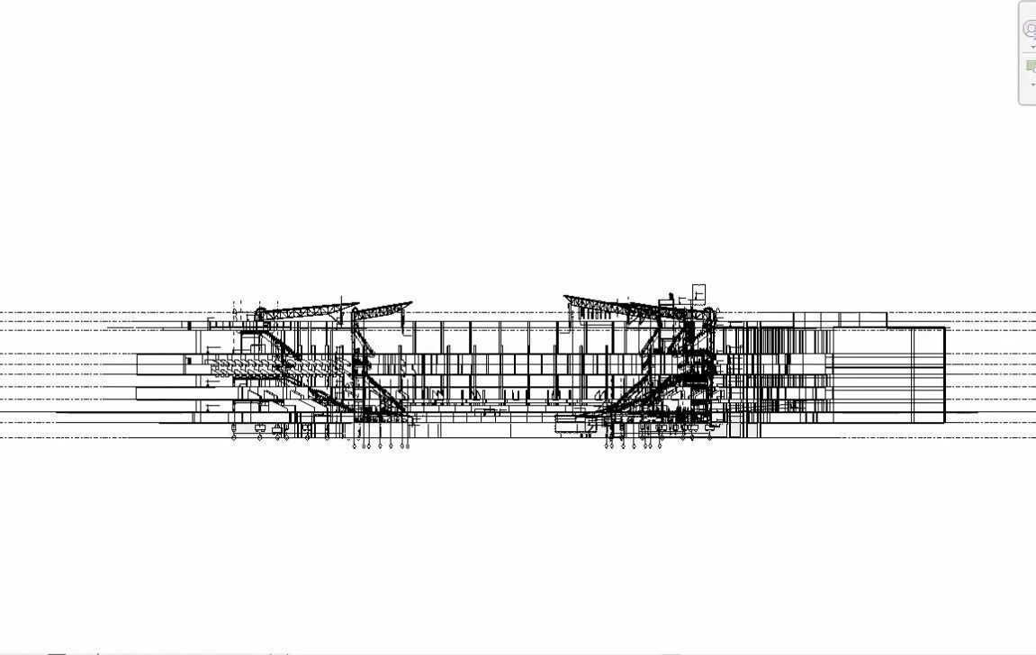 sports stadium compelete revit project  02 3D model_4