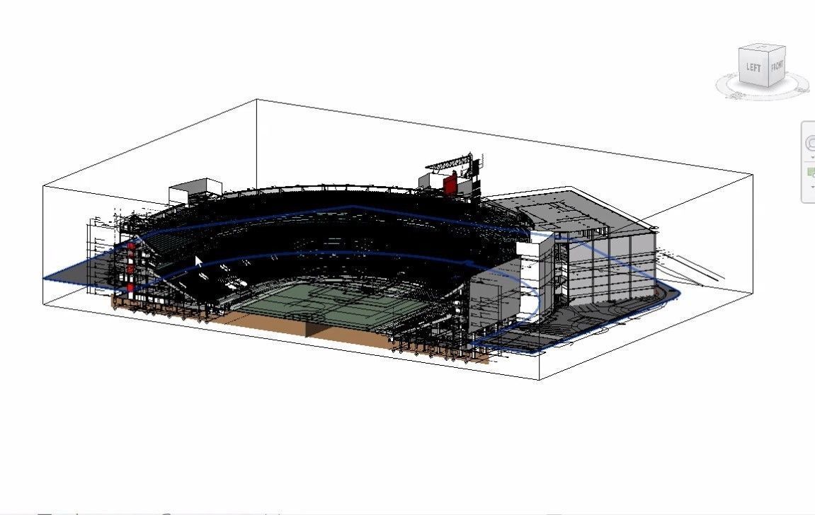 sports stadium compelete revit project  02 3D model_6