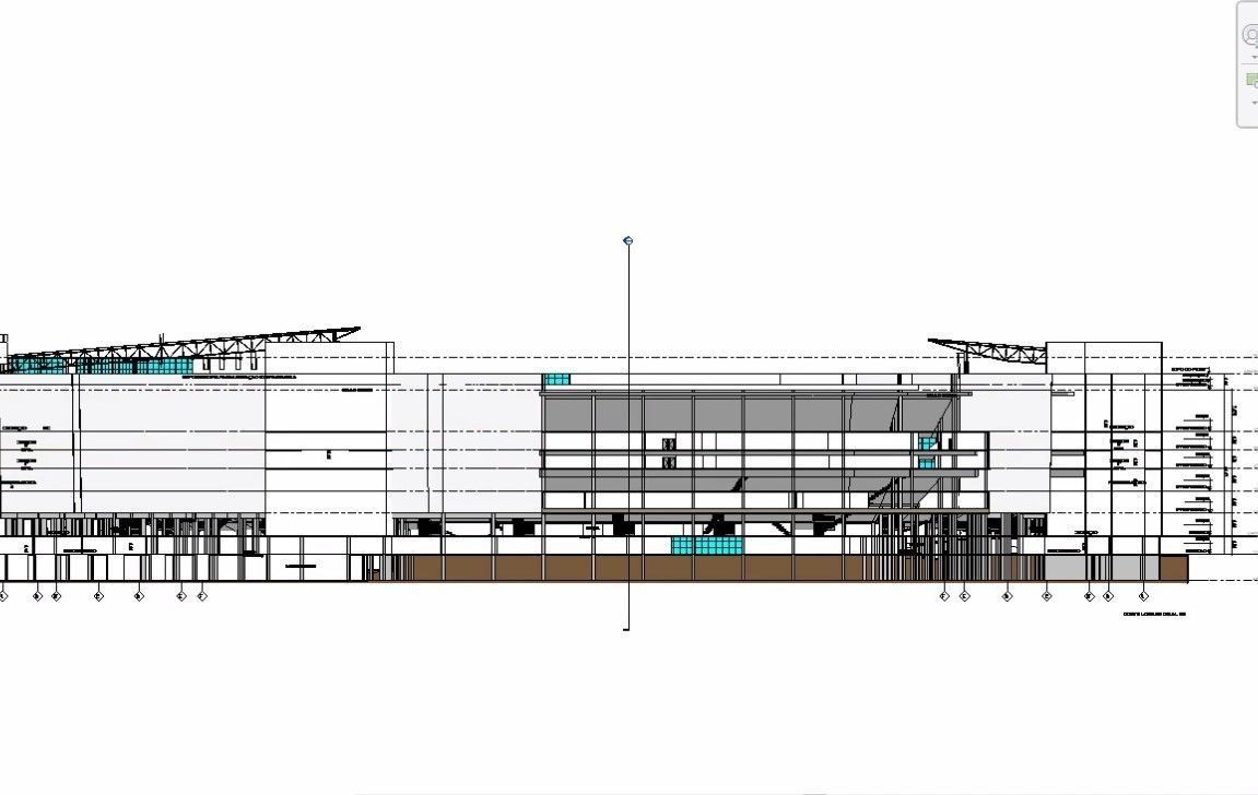 sports stadium compelete revit project  02 3D model_30