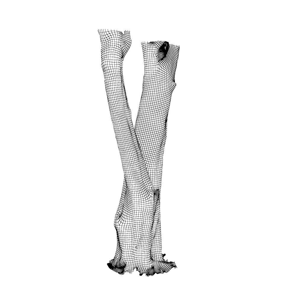 Low poly - High poly Trunk 04 - Photogrammetry Low-poly 3D model_15