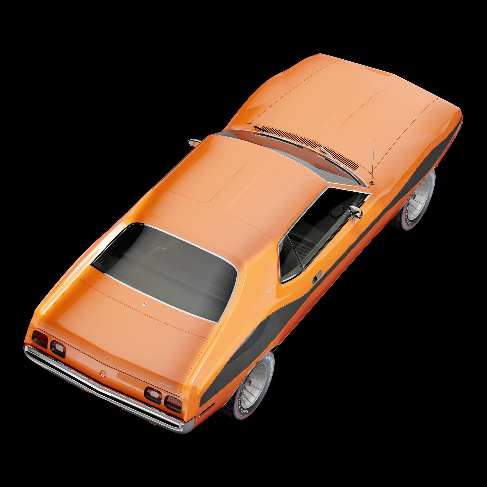 AMC javelin-1972 3D model_15