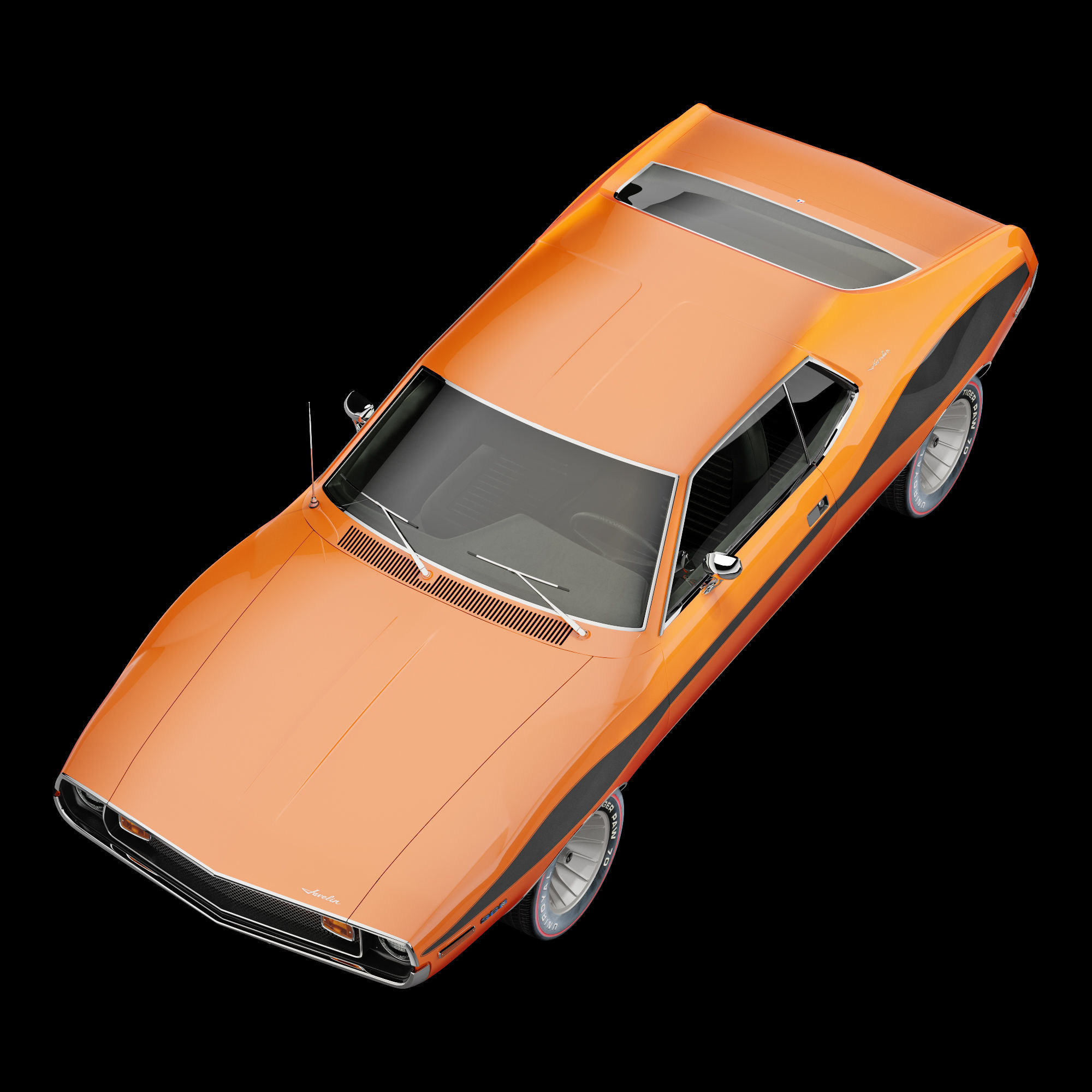 AMC javelin-1972 3D model_14