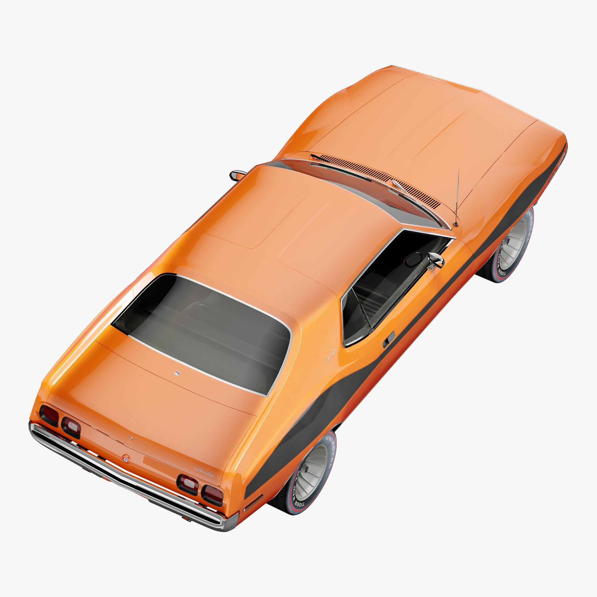 AMC javelin-1972 3D model_7
