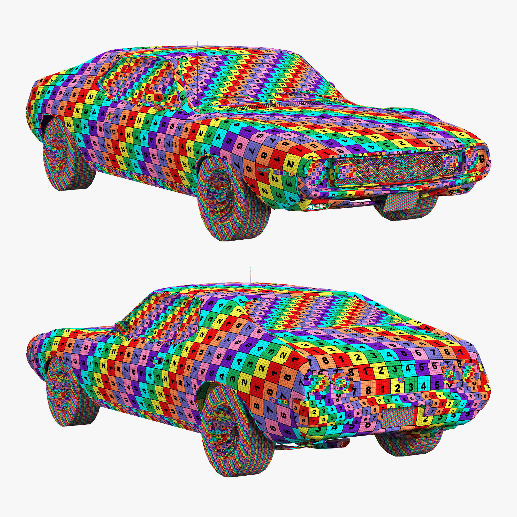 AMC javelin-1972 3D model_19