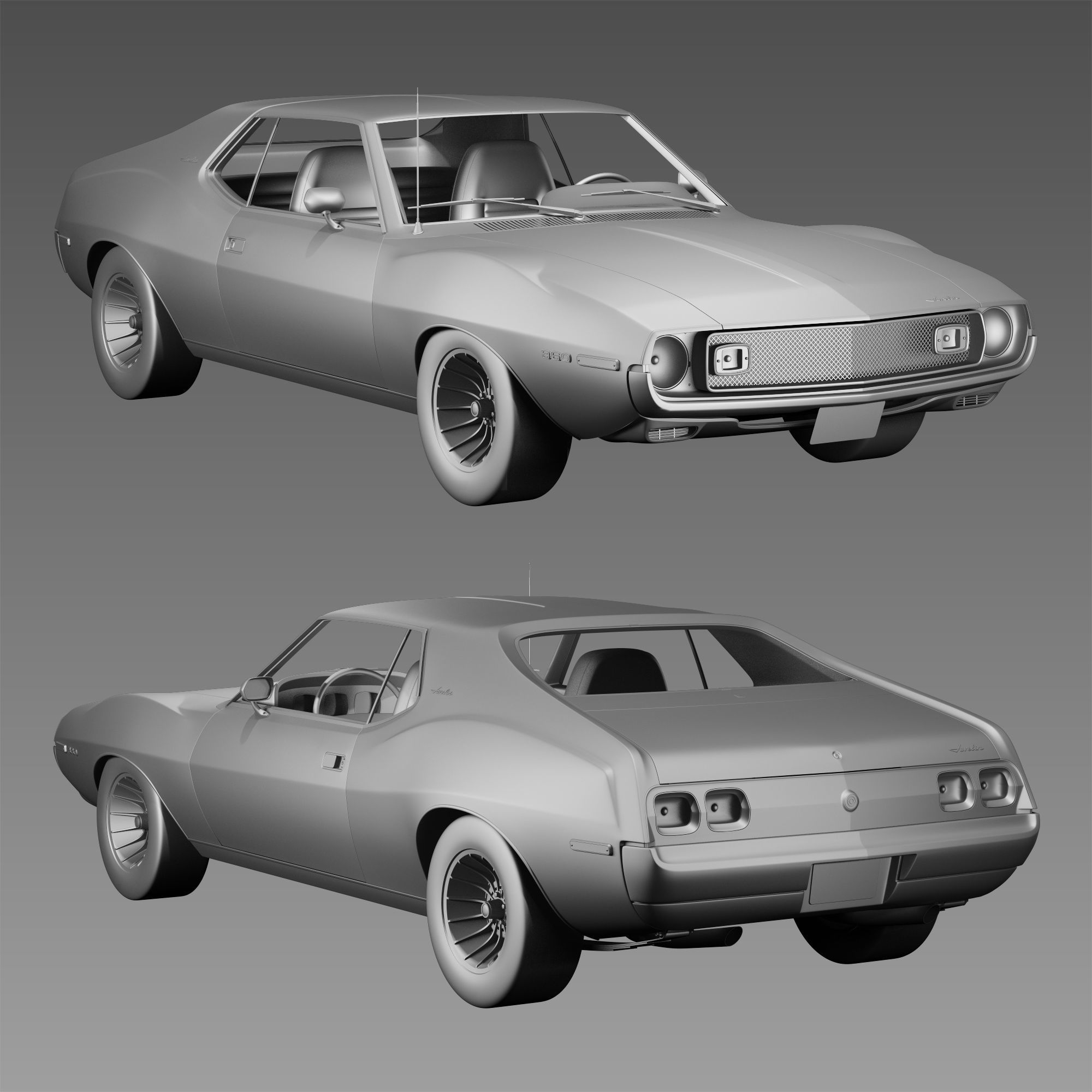 AMC javelin-1972 3D model_18