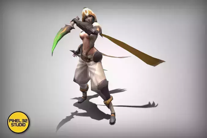 Dungeon Fantasy Monster - Female Assassin