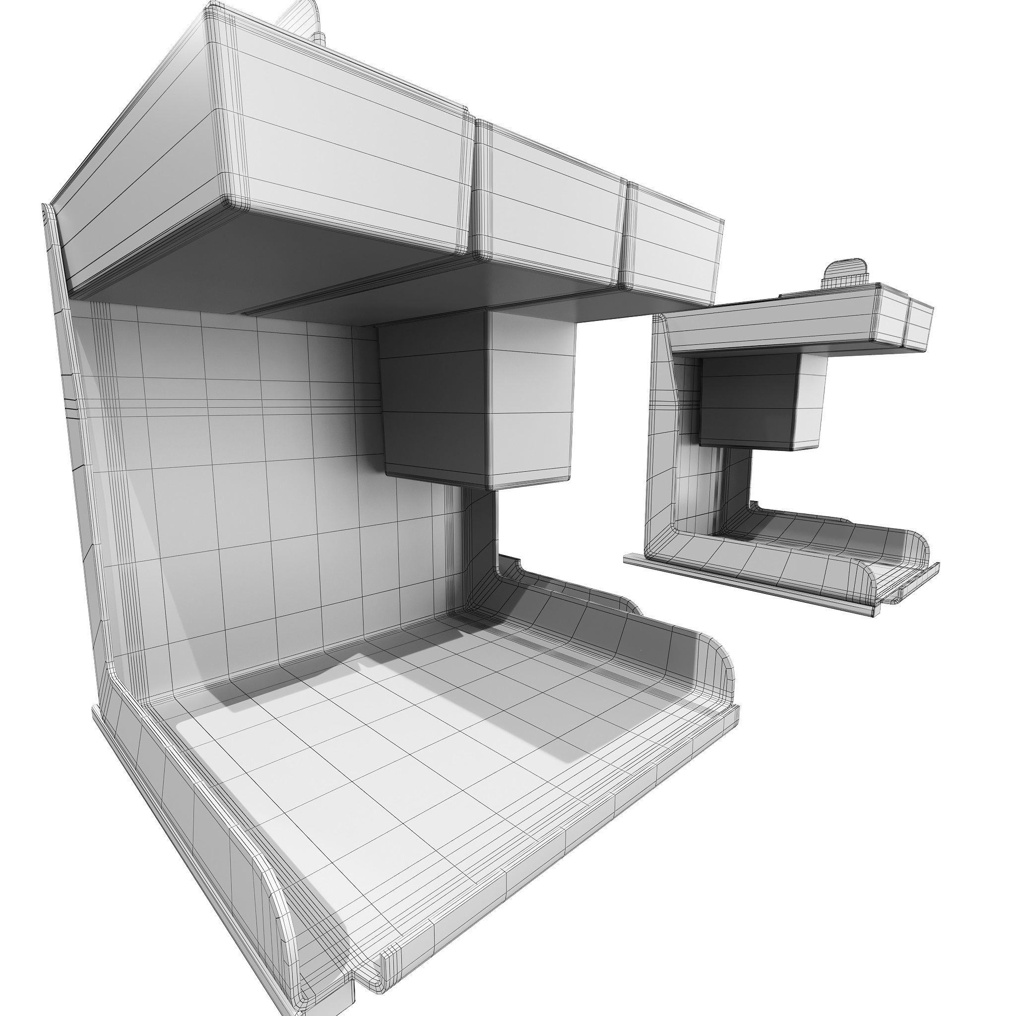 Furniture Fittings Mega Pack - Waste Bins 3D model_62