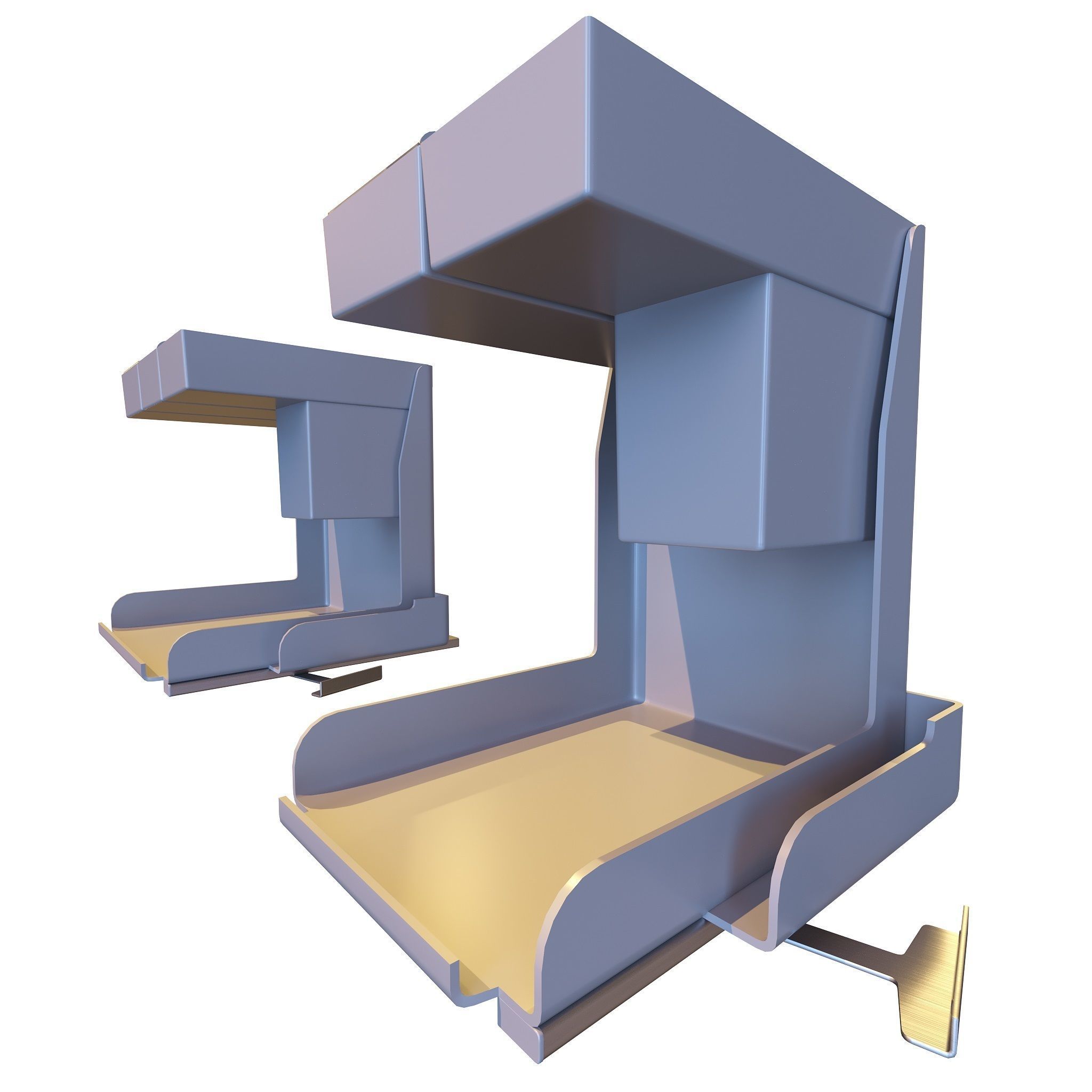 Furniture Fittings Mega Pack - Waste Bins 3D model_53