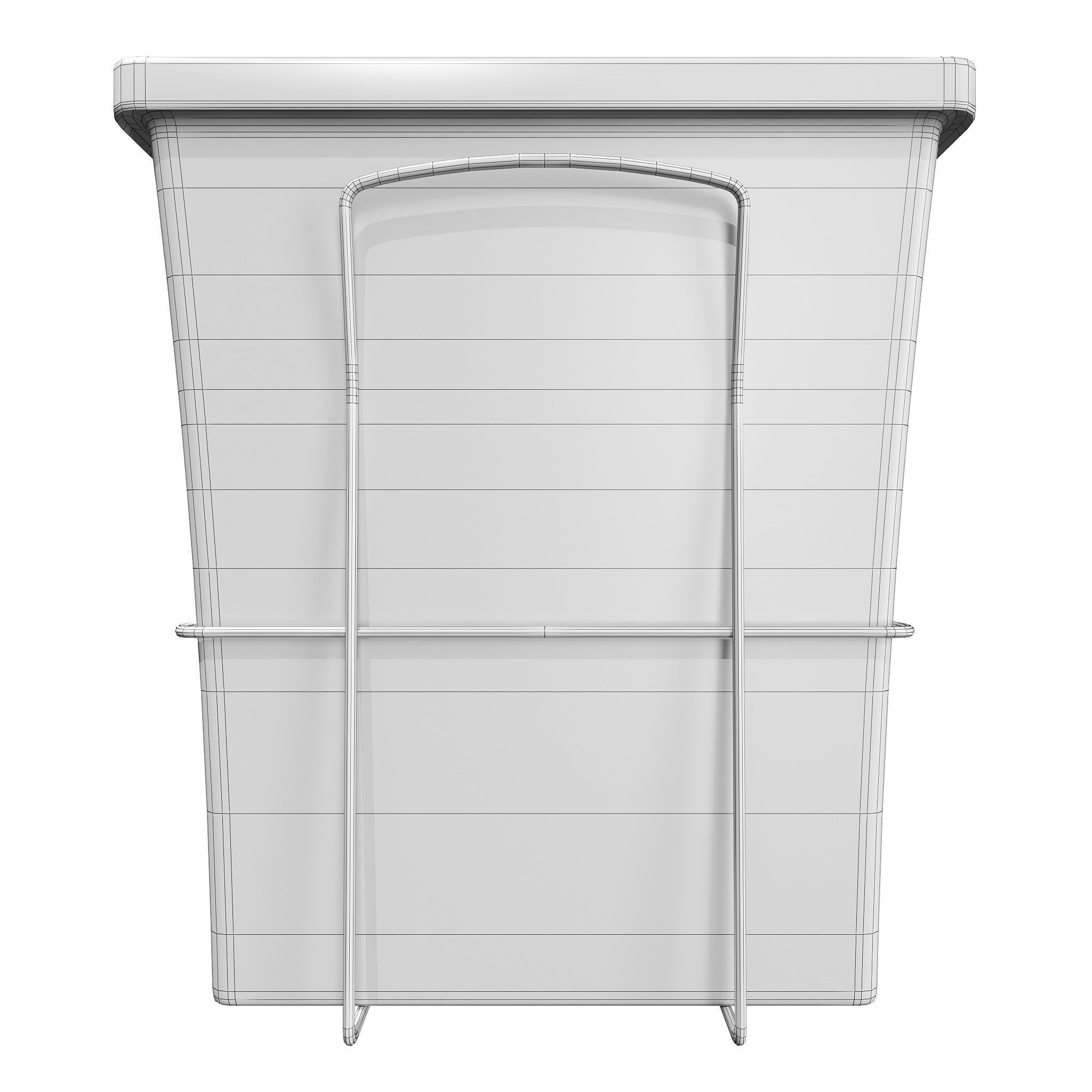 Furniture Fittings Mega Pack - Waste Bins 3D model_27