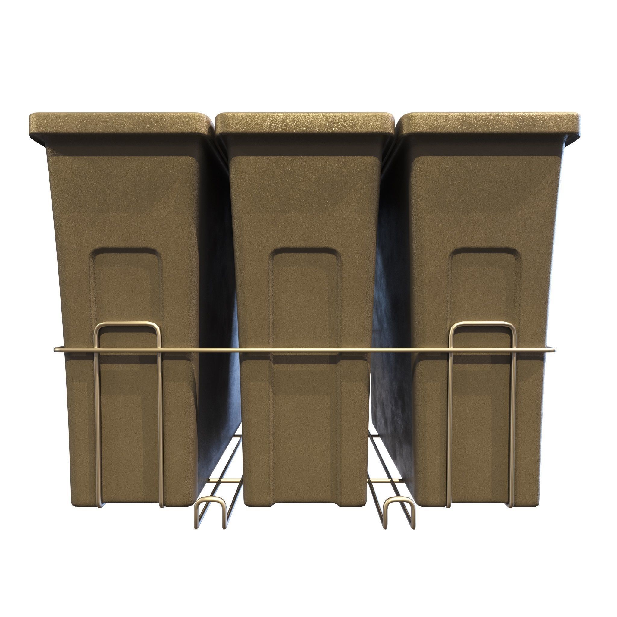 Furniture Fittings Mega Pack - Waste Bins 3D model_28
