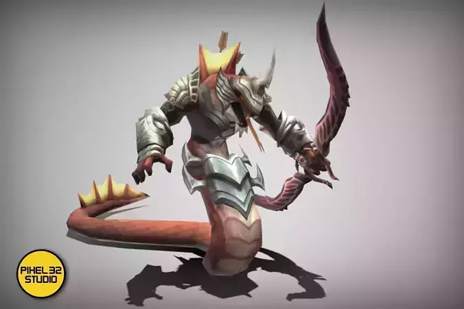 Dungeon Fantasy Monster - Serpent Archer