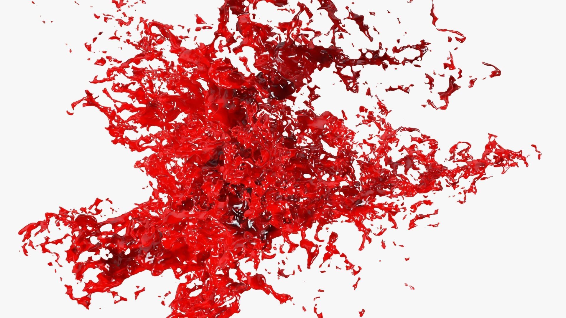 Blood Burst Static 3 3D model_3