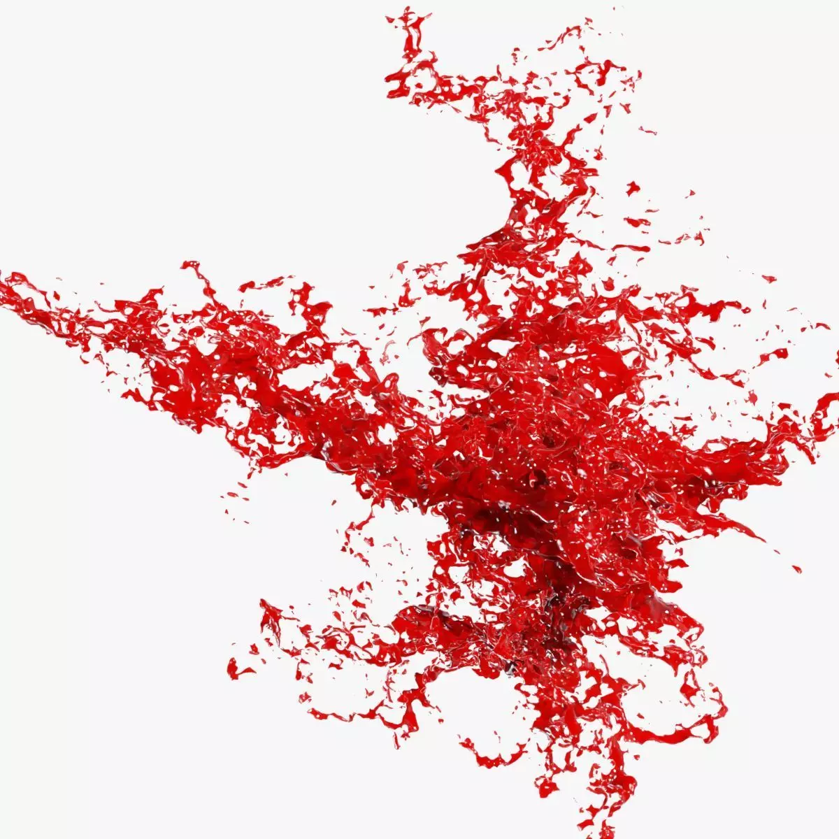 Blood Burst Static 3 3D model_0