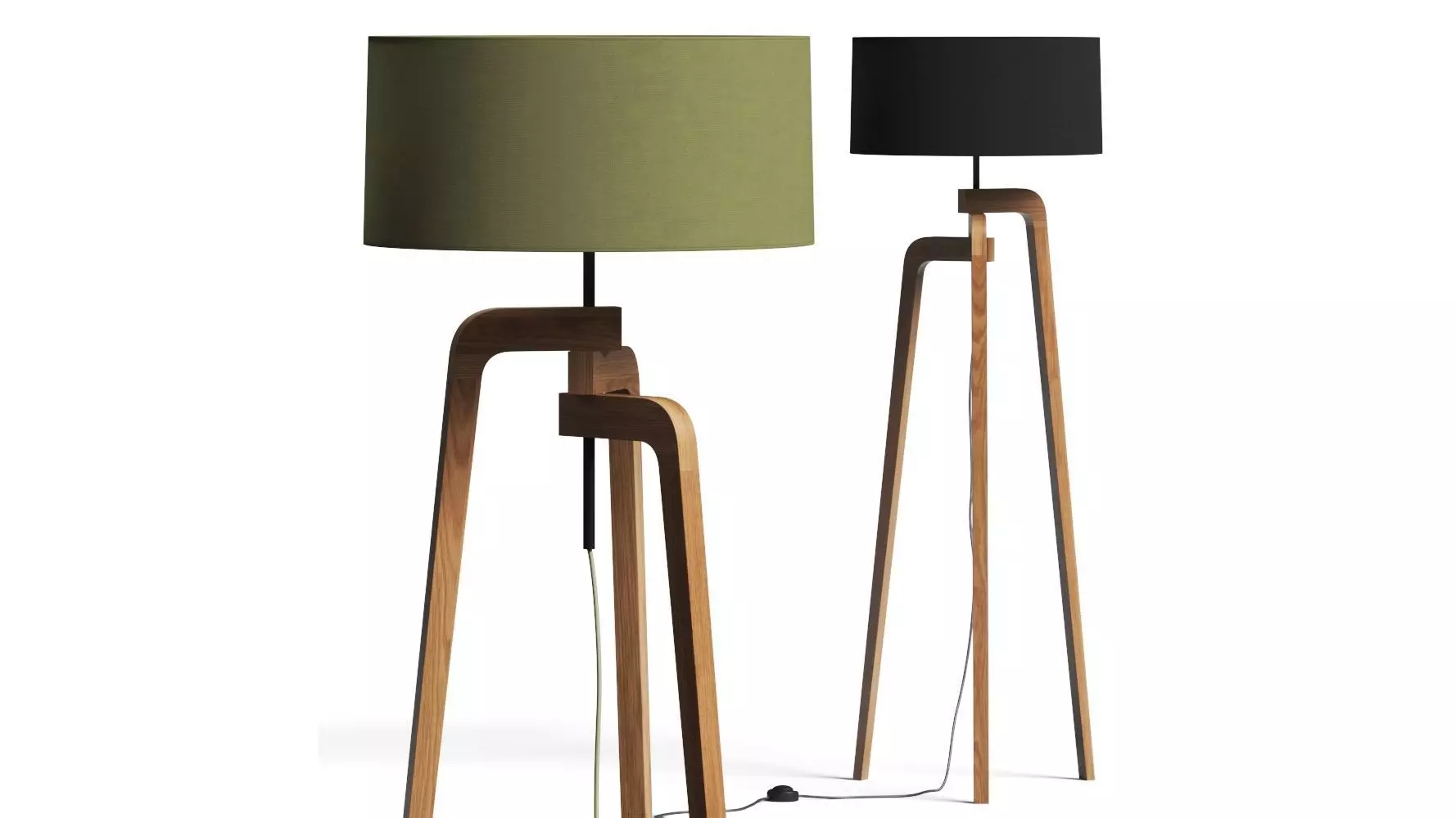 Rinocca Iris Floor Lamp 3D model_0