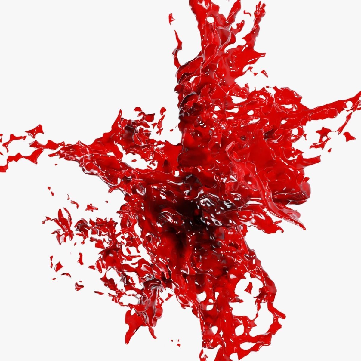 Blood Burst Static 1 3D model_1