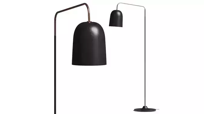 West Elm Two-Toned Floor Lamp