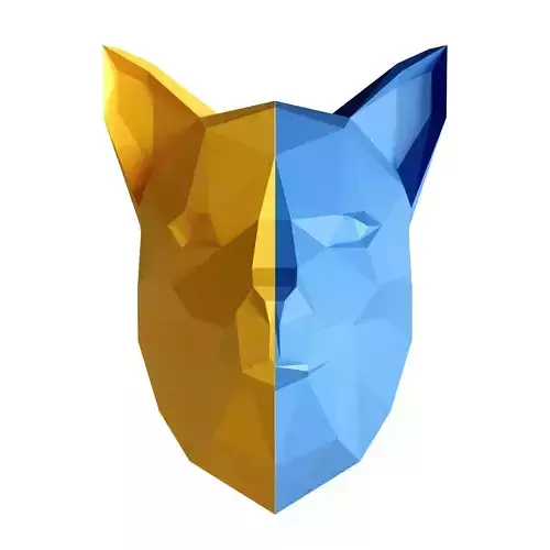 Ukraine fox paper head
