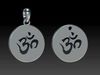 OhM pendant 3D Model FREE Free 3D print model_1