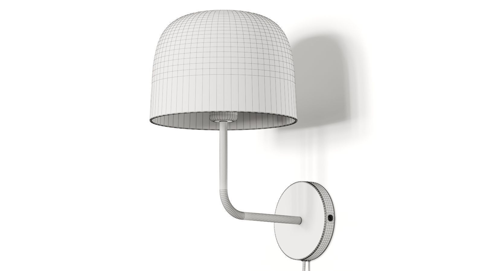 La Forma Alish Wall Lamp 3D model_2