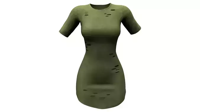 Bodycon Tee Hem Dress