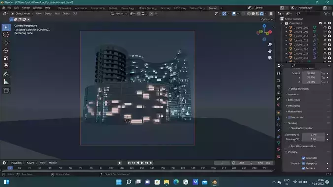 the hyper 3d realistic building version 2