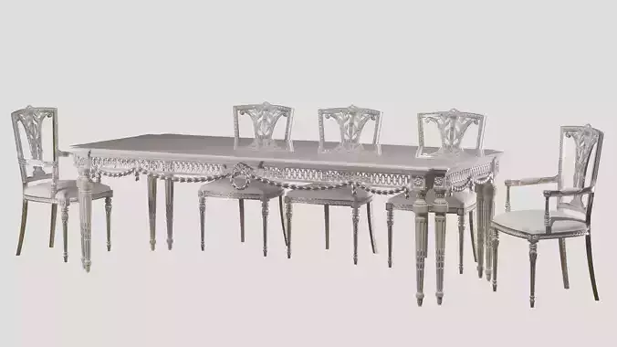 kosovart daphne table and chair