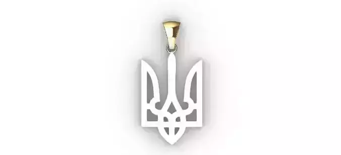 Ukraina Pendant 3D print model