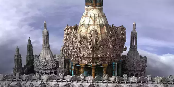 Royal Temples Ornate