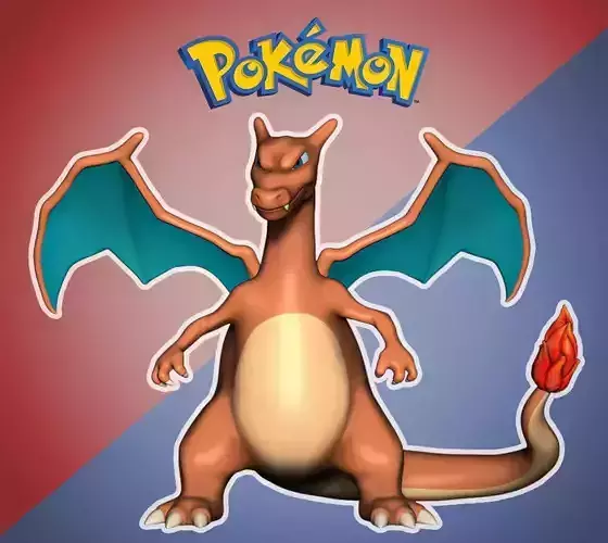 Charizard - Pokemon 3D print model