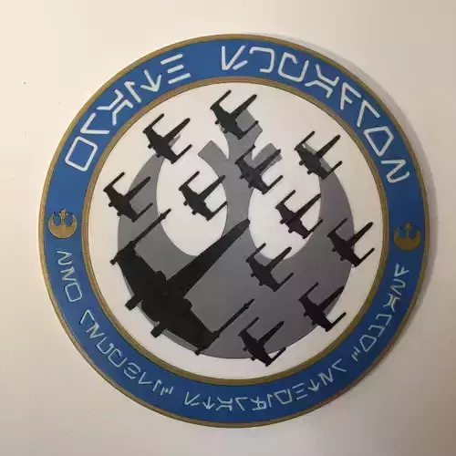 Wraith Squadron Wall Plaque