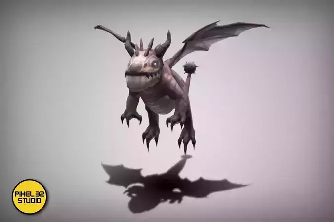 Dungeon Fantasy Monster - Zombie Little Dragon
