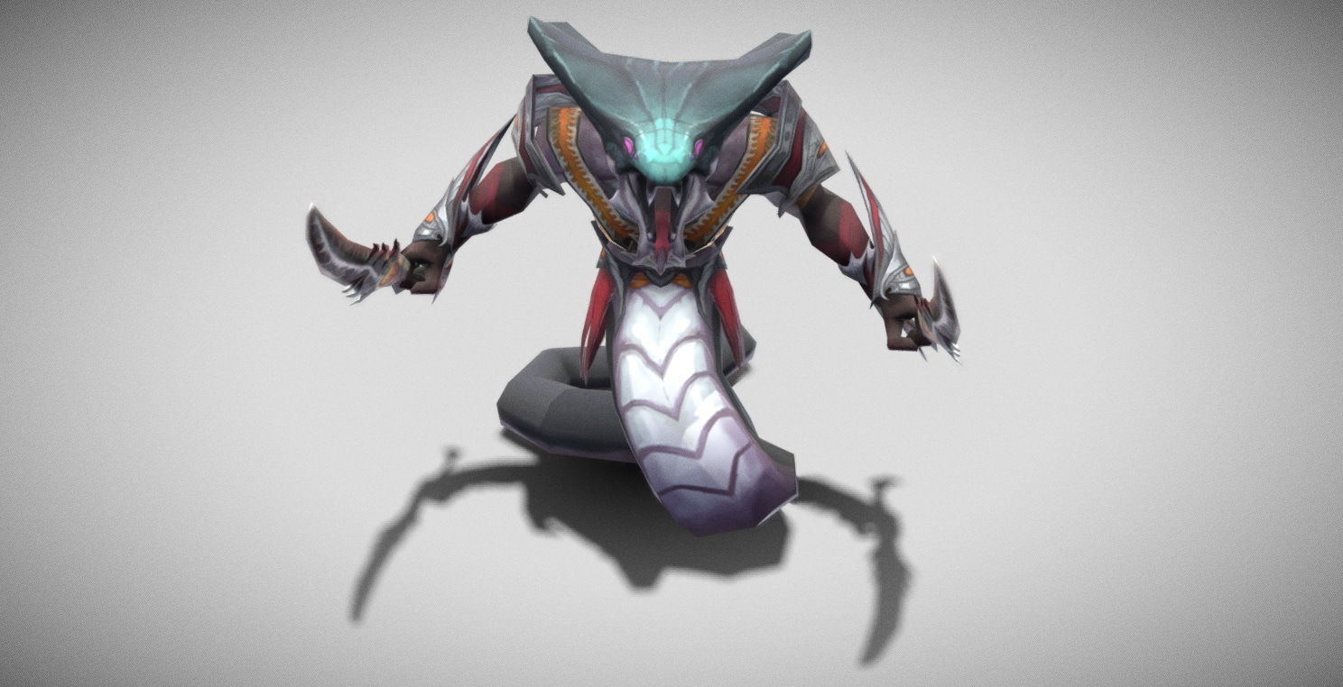 Dungeon Fantasy Monster - Flying Triceratops Low-poly 3D model_24